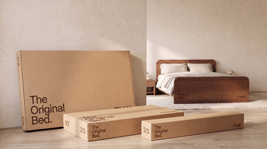 The Original Bed — 3 koli teslimat sistemi